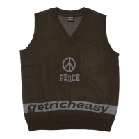 ♞getricheasy Peace Vest Army★