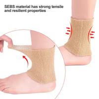 2Pcs Ankle Sleeves Moisturizing Sport Protector Ankle Brace Ice Skate Guards For Skating Riding Skiing Ankle Protection