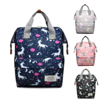 Lequeen Diaper Bag Travel bag Backpack Unicorn Cartoon Colorful Nursing Bag Mummy bag Nappy Bag Baby accessories