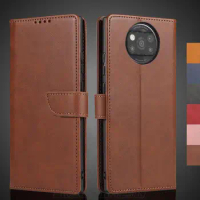 Wallet Flip Cover Leather Case for Xiaomi POCO X3 Pro / X3 NFC / POCO X3 Pu Leather Phone Bags protective Holster Fundas Coque