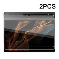 2PCS Free Bubble Scratch Proof Tempered Glass Screen Protector For Samsung Galaxy Tab S8 Ultra 14.6 LTE WiFi SM X900 x906