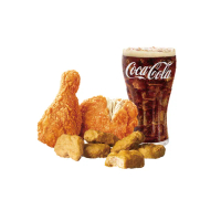 【麥當勞】辣味麥脆鷄腿2塊+麥克鷄塊6塊+中杯可樂(好禮即享券)