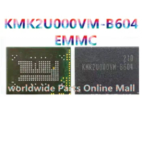 KMK2U000VM-B604 is suitable for Samsung 186-ball emcp 32G storage chip hard drive IC electronic font second-hand implanted ball
