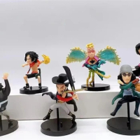 Anime One Piece Ace Dracule Mihawk Marco Kuzan Bartholemew Kuma PVC Action Figure Statue Collectible Model Kids Toys Doll Gifts