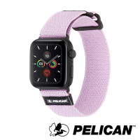 美國 Pelican 派力肯 Apple Watch 38-40mm 1-5代 Protector 保護者NATO錶帶- 淡紫色