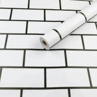 Wallpaper / Stiker Dinding / Walpaper dinding Motif Bata Putih 192 TERBARU!!!!