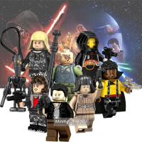 Obi-Wan Minifigures IG-88 Quay Tolsite Star Wars Rose Tico Lando Calrissian Toys Mini Figures PG8142