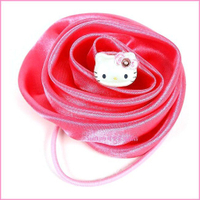 asdfkitty*KITTY立體玫瑰花造型髮束-大又顯眼-日本正版商品