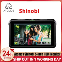 Atomos Shinobi Monitor 5-inch HDMI 4K HDMI Cable - Compatible, and HD video input Atom HDR Display 5.2" On-Camera Monitor