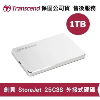 Transcend 創見 StoreJet 25C3S 1TB 外接式硬碟 Type-C (TS-25C3S-1TB)