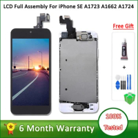 AAA+++ Full set LCD Display For iPhone SE Touch Screen Digitizer Assembly A1723 A1662 A1724 LCD Screen+home button +front camera