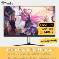 TIANSU 24 In monitor gamer 144hz 240Hz 1080P 165Hz monitor Ips for Computer Screen DP Gaming Monitor PC HDMI FHD Display Desktop