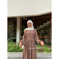 Lisa maxi dress เดรสยาว ชุดยาว ชุดมุสลิม แฟชั่นชุดยาว ชุดออกงาน ชุดน่ารัก