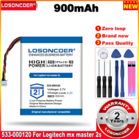 LOSONCOER 900mAh 533-000120 Battery For Logitech Mx Master 2s , MX Anywhere 2, Anywhere 2S , MX Ergo MX Master 3 Battery M905