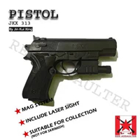 JKX313 With Dummy Laser Sight Mainan Tembakan Kokang