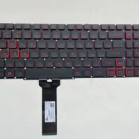 Keyboard for Acer Nitro 5 AN715-51 AN515-54 AN515-43 N20C1 N20C2 AN517-52 AN517-51 Red Backlit RU Russian Layout