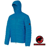 【瑞士 MAMMUT 長毛象】男新款 Broad Peak Jacket 高品質連帽防風保暖鵝絨外套/防潑水羽絨衣.夾克大衣.登山滑雪賞雪 18460-5611 藍