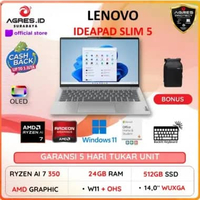 LENOVO IDEAPAD SLIM 5 14 OLED RYZEN AI 7 350 24GB 512GB W11+OHS+M365B 14.0WUXGA 2Y PREM+2ADP GRY -4E