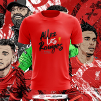 2023 new SALE D35 LIVERPOOL ALLEZ LES ROUGES UCL CUP FINAL 100 microfibre jersey unisex men women shirt cool baju lelaki