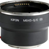 Kipon Electronic Aperture Adapter for Phase One/Schneider Brand Mamiya 645 Mount Lens to Sony E Camera