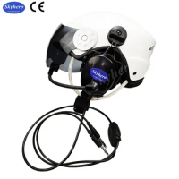 Paramotoring CE EN966 Standard Noise Cancelling Paramotor Helmet, PPG Helmet, High Quality Aircraft Helmet