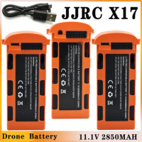 11.1V 2850mah Battery For JJRC X17 FPV Quadcopter Spare Parts Accessories For 8811 ICAT6 8811Pro RC Battery RC drone GPS Drone