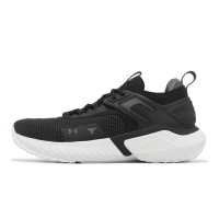 Under Armour UA 訓練鞋 Project Rock 5 男鞋 黑 白 巨石強森 健身 重訓 運動鞋 UA 3025435003