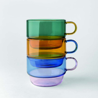 日本 amabro TWO TONE 雙色堆疊馬克杯 共5色《WUZ屋子》雙色 堆疊 馬克杯 杯 玻璃