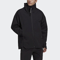 Adidas C Myshelter R.r [H65700] 男 運動外套 立領 戶外 防風 防潑水 透氣 亞洲版 黑