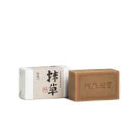 【阿原】抹草皂115g(手工皂.淨化安神.白千層精油.潔膚.青草藥製成)