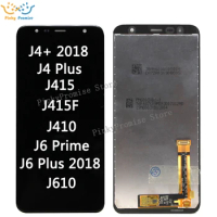 For Samsung Galaxy J4+ 2018 J4 Plus J415 J415F J410 J6 Prime J6 Plus 2018 J610 LCD Display Touch Screen Sensor+ Kit