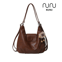 NUNU Ashley Bag - Women Fashion Crossbody & Shoulder Backpack Multiple Bag PU Leather Free Keychain 