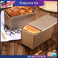 450g Non Stick Loaf Pan Toast box Loaf Tin Bread Pan Bread Loaf Pan Toast Mold with Lid Acuan roti