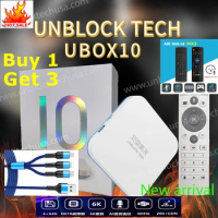 [Genuine]Unblock Tech UBOX11 PRO 4GB64GB Asia best set top box Korea Japan Canada france SG HK TW ublock tv box pk SVI Cloud 8P
