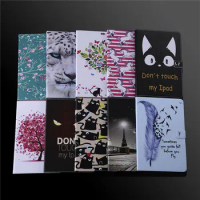 For Samsung Galaxy Tab S6 Tablet Case SM-T860 SM-T865 2019 10.5 inch Painted Wallet Card Slot Shell For Samsung Tab S6 10 5 Case