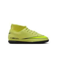 Nike HO25 Jr. Mercurial Superfly 10 Club Little/Big Kids' IC High-Top Soccer Shoes GREEN (FQ8320-300