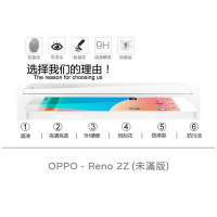 【嚴選外框】 OPPO Reno2Z 未滿版 半版 不滿版 非滿版 玻璃貼 鋼化膜 9H 2.5D
