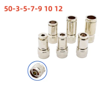 1pcs N-type male five piece set with antenna feeder welding joint 50-3-5-7-9 10 12 wire L16 fine needle copper