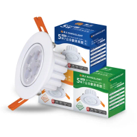 【DanceLight 舞光】LED 5W 崁孔7CM 歡笑崁燈 坎燈 快接頭快速安裝(白光/自然光/黃光)