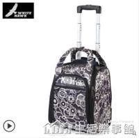 免運 旅行迷你小行李袋大容量手提箱拉桿包男女帶輪可登機出差短途商務