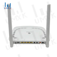 UMXK GPON ONU GM621 ONT 4GE LAN + 2.4G / 5.8G AC WIFI ONU GPON ONU ONT 5g Wifi Router Modem 5Dbi Antenna