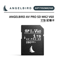 EC數位 Angelbird AV Pro SD MK2 V60 1TB 記憶卡 讀取280/寫入160 穩定技術流