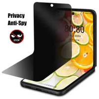 Anti-Spy Peeping Soft Hydrogel Film for Samsung Galaxy Z Flip 5 4 3 ZFlip Flip5 Flip4 Flip3 Inside Privacy TPU Screen Protector
