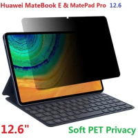 12.6" Anti Spy For Huawei MateBook E 2022 Screen Protector Tablet MatePad Pro PET Soft Film 360 Degree Privacy