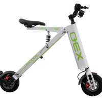 Free Shipping Portable Adult Two-wheel Lithium Battery Foldable Electric Bicycle