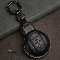 適用於寶馬MINI鑰匙套 mini cooper專用 高檔真皮鑰匙殼 迷你汽車鑰匙包