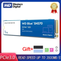 Western Digital WD Blue SN570 2TB 1TB 500GB 250GB M2 SSD PCIe3.0*4 M.2 2280 Internal Solid State Drive For Desktop Laptop