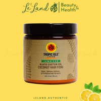Kem dưỡng ẩm cho tóc Tropic Isle Living Coconut Jamaican Black Castor Oil Hair Food 118ml - Leland D