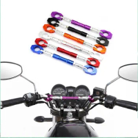 Alloy Aluminum Motorcycle 7/8" Handlebar Brace Adjustable Crossbar Modified Strengthen Handle Bar Clamp Balance Grips Beam Cross