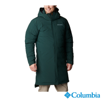 Columbia 哥倫比亞 男款 - Omni-Tech防水極暖長版外套-綠色 UWE21200GR / FW22